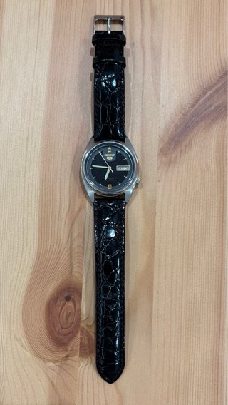 Orologio Seiko Automatico Vintage Nero