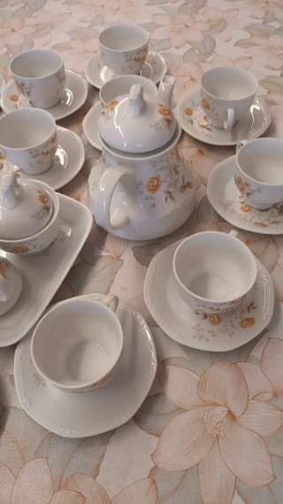 Servizio Tè Caffè Mitterteich Bavaria Porcellana