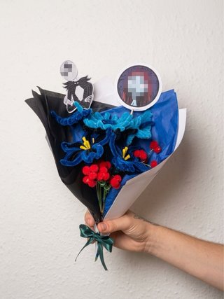 Ramo personalizado Jack y Sally