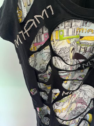 Camiseta Custo Barcelona “Miami” (talla 1 ≈ S)