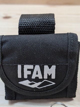 Antirrobo Disco Moto IFAM DF1 Rojo 5,5 mm