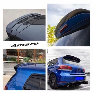 Aileron/Spoiler Traseiro em Preto(Volkswagen Golf