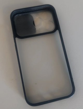 Custodia iPhone 13 Protezione Fotocamera Blu