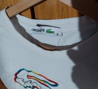 Camiseta Lacoste Multicolor Talla S