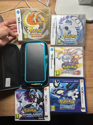 Lote Pokemon DS + Consola