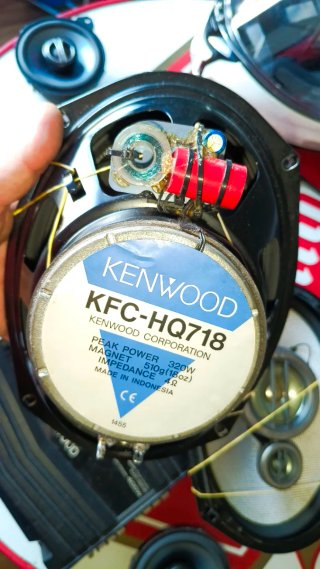 Etapa de potencia y altavoces Kenwood
