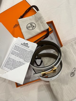 Cinturón Hermes Mini Constance reversible