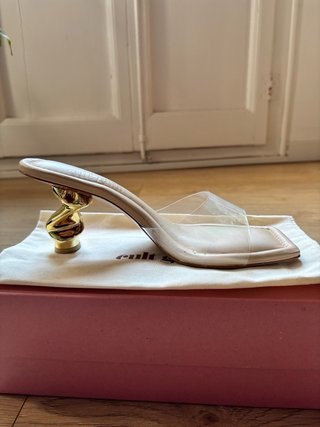 Sandalias Cult Gaia Talla 41 con tacon baja