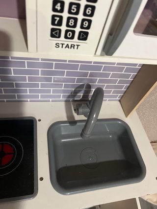 Cocina de juguete con accesorios