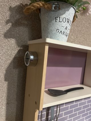 Cocina de juguete con accesorios