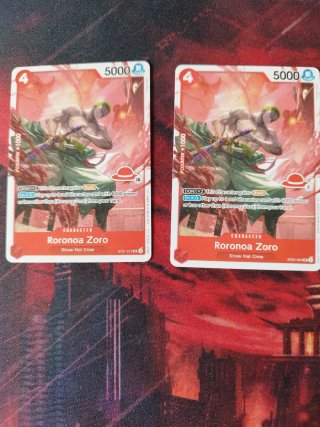 Carta One Piece Roronoa Zoro ST21-015