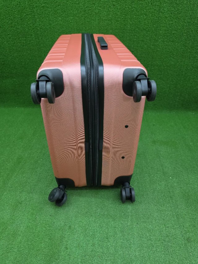 Maleta Grande Amazon Basics Naranja Rígida