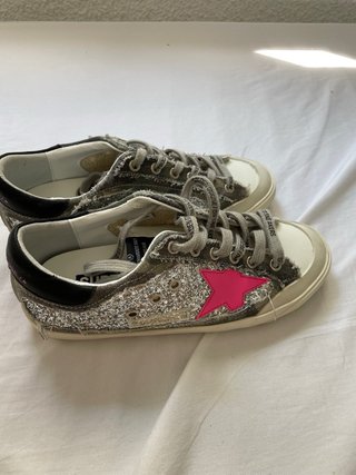 Zapatillas Golden Goose Mujer Plata y Rosa tlla 37