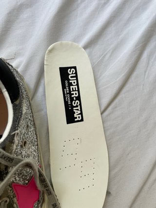 Zapatillas Golden Goose Mujer Plata y Rosa tlla 37
