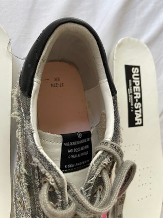 Zapatillas Golden Goose Mujer Plata y Rosa tlla 37