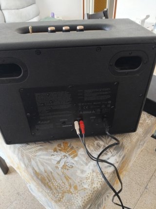 Marshall Woburn Amplificador Bluetooth Negro/Dorad