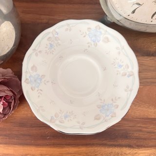 Taza y plato porcelana Royal Albert Satin rose