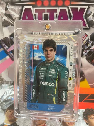 LANCE STROLL #LE25 • TOPPS TURBO ATTAX 2025