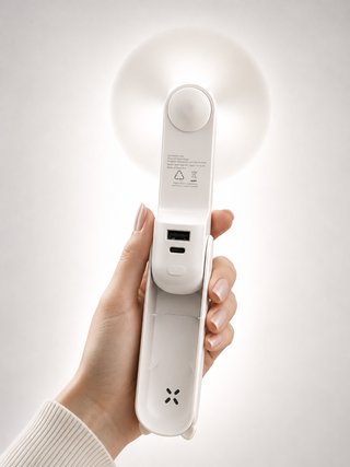 Ventilador Portátil + Powerbank 4800 mAh