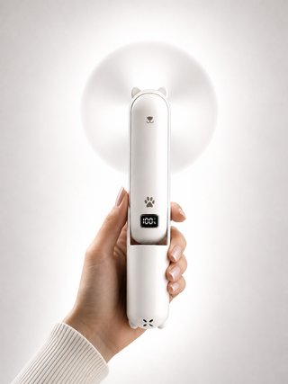 Ventilador Portátil + Powerbank 4800 mAh