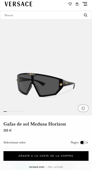 Gafas Versace Medusa Horizon