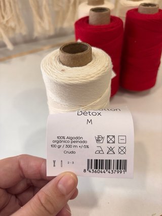 Ovillos Algodón Orgánico CASASOL Detox
