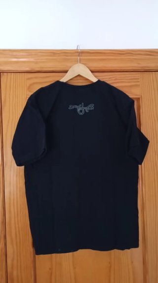 Camiseta North Point negra con diseño estampado