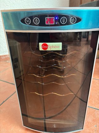 Vinoteca Vinosphere 6 botellas - Como nueva