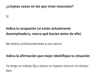Servicio de limpieza de hogares en Lleida.