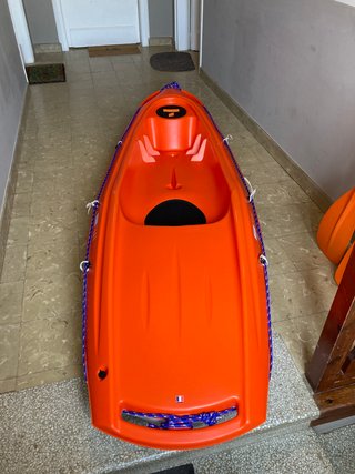 Kayak BIC Ouassou Rígido + remo + asiento
