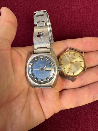 Lote 2 orologi Verni e Duward vintage
