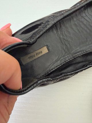 Ballerine vera pelle miu miu 36