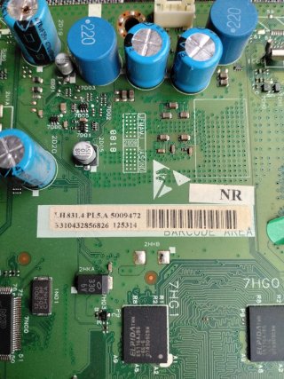 Despiece TV placa base Philips 32PFL7623D/10