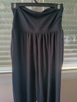 Pantalón negro Stradivarius mujer