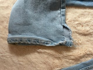 Jeans Skinny Flare Deshilachados
