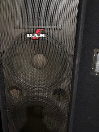 2 Altavoces DAS MI-215 500W RMS