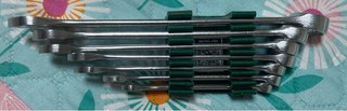 Set di 7 chiavi combinate Parkside