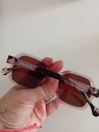 Montura Gafas de sol PERTEGAZ hexagonal/Rosa