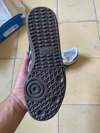Zapatillas Samba Blancas y Negras