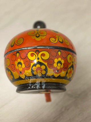 Set vintage Khokhloma originale URSS 1988
