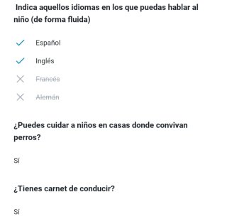 Servicios de cuidado de niños en Lleida