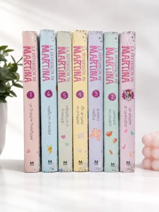 Lote de 7 libros de la Diversión de Martina