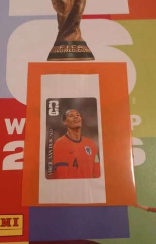 Cromo Virgil Van Dijk Coca-Cola 2026