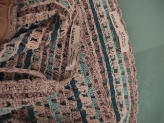 Set 2 pezzi crochet cotone