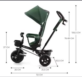Triciclo Infantil Verde Oscuro