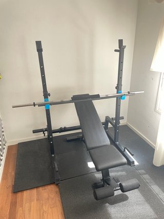 Rack Mancuernas Barras y Discos Gimnasio