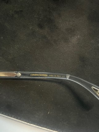 Occhiali Chrome Hearts trasparenti