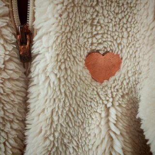 Giacca bambina Okaïdi effetto peluche Taglia6 anni