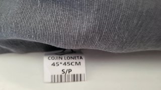 2 Cojines Palet Gris Verdoso 45x45cm
