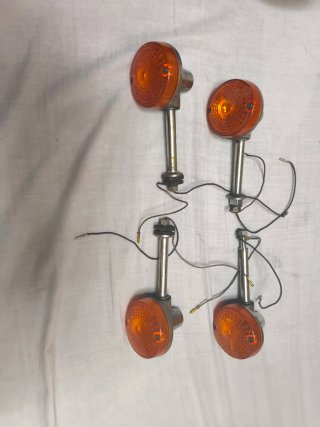 Intermitente Vintage Naranja E-Mark